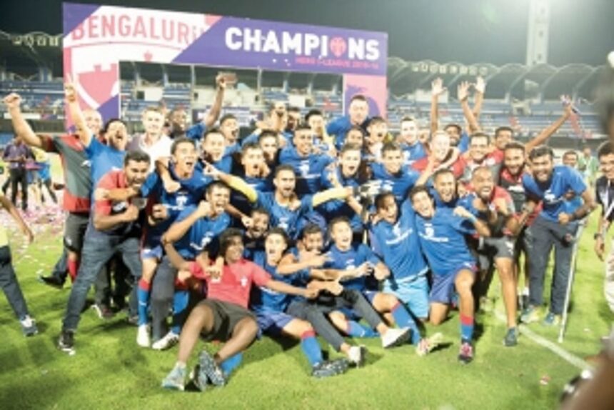 Bengaluru FC crowned I-League champions 1 Bengaluru FC crowned I-League champions