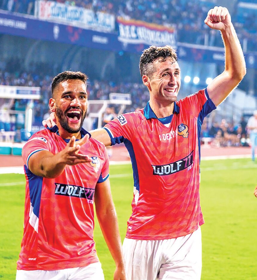 Bengaluru FC rally to hold FC Goa 1 Bengaluru FC rally to hold FC Goa
