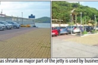Betim-Panjim commuters inconvenienced as ferry wharf turns into ‘parking zone’