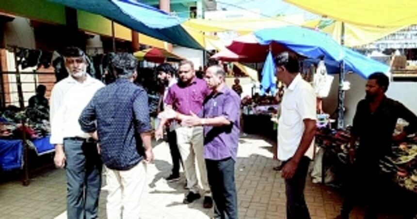 Bhoma-Adcolna p’yat takes action to ease congestion at Banastarim market