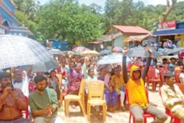 Bhoma agitation is not just for homes but to save tradition & religious customs: Sanjay Naik, leading Bhoma protester