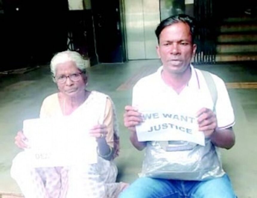 Bhoma mom sits on Mamlatdar’s doorstep when administration doesn’t reach her doorstep
