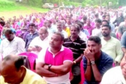 Bhoma villagers intensify agitation  against highway expansion plans
