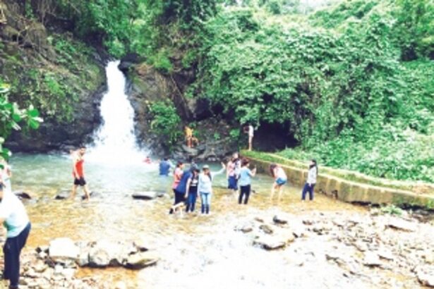 Bhupper waterfall a favourite hotspot in Gaondogrem
