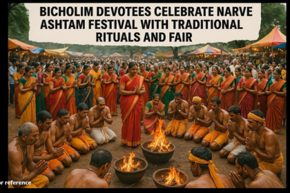 Bicholim Devotees Celebrate Narve Ashtam Festival With Traditional Rituals and Fair