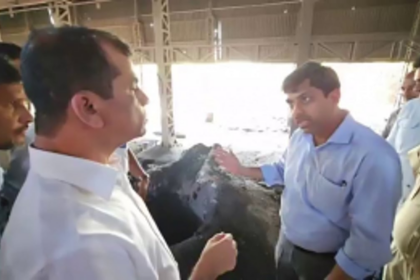 Bicholim MLA visits blast site; orders immediate investigation into the matter