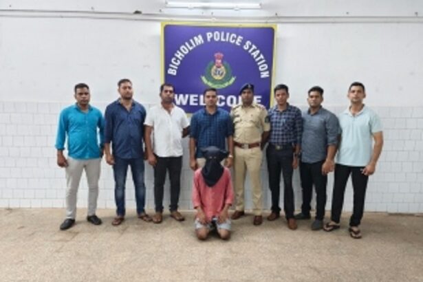 Bicholim police arrests one in a drug raid at Kudchirem