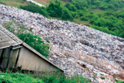 Bio-remediation process stalled at Sonsoddo's old dump