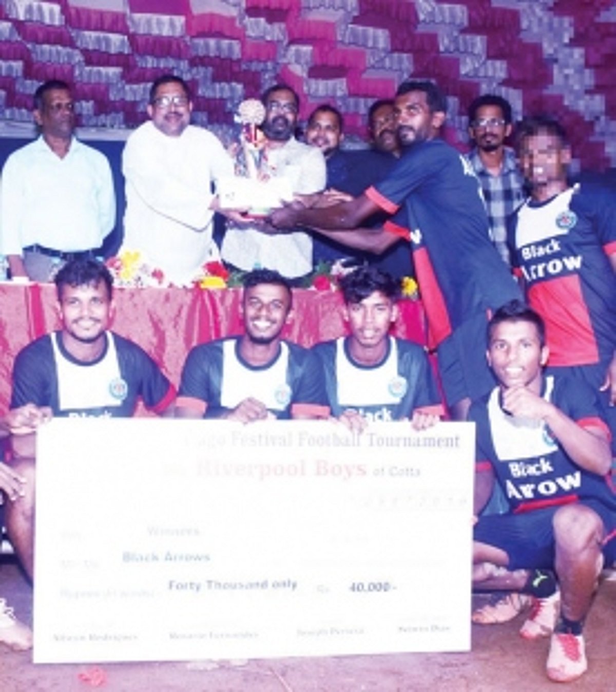 Black Arrows emerge victorious