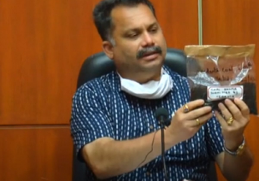 Black substance found at Benaulim, Keri beaches is not coal, says Min