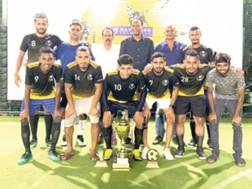 Blacklist win Amateur Futsal Cup