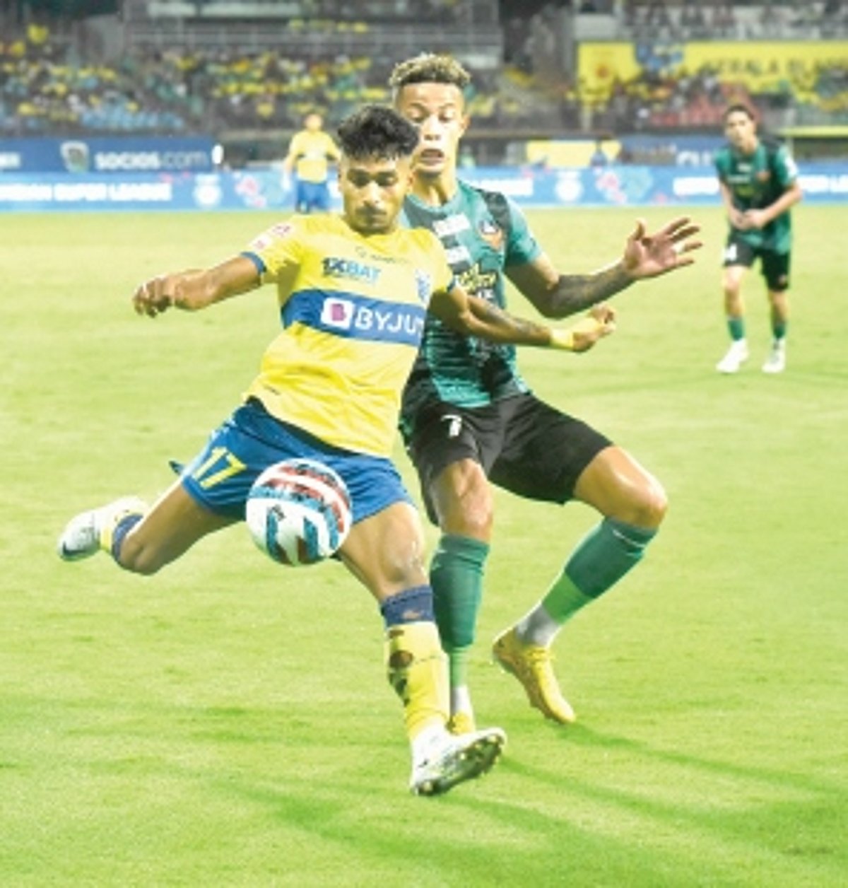 Blasters triple strike fells FC Goa