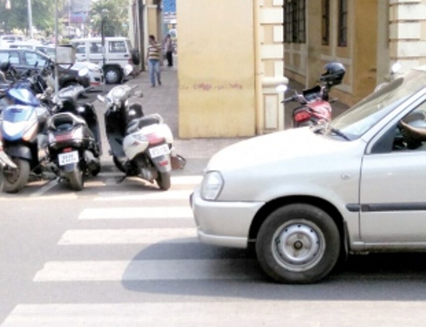 Blocking the Zebra crossing