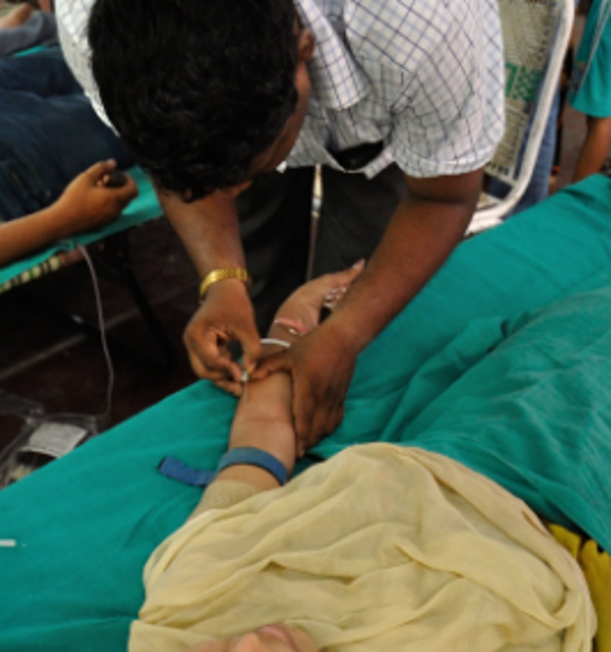 Blood donation camp at Hospicio from today