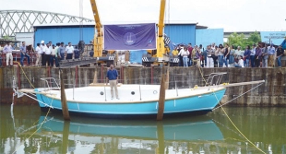 Boat made in Goa to go round-the-world