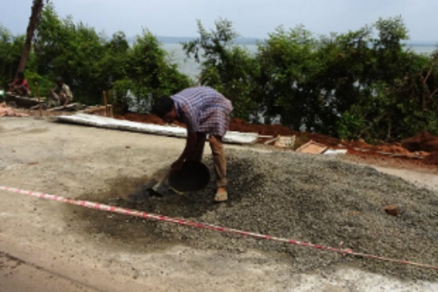 Bogda-Baina  road tarring  underway