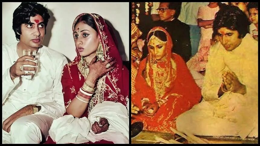 Bollywood’s legendary couple Amitabh and Jaya Bachchan mark 52 years of marriage with nostalgic wedding snapshots 1 Bollywood’s legendary couple Amitabh and Jaya Bachchan mark 52 years of marriage with nostalgic wedding snapshots