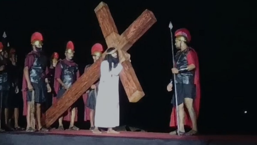 Borda Hosts Live Way of the Cross as part of Jubilee Year Celebration