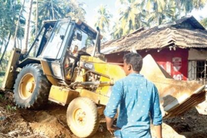 Boundary posts erected by ‘double tracking officials’ blocking traditional access of Velsao locals