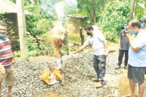 Brahma Karmali locals burn Xi’s effigy during protest
