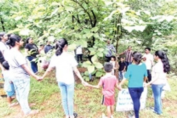 Braving heavy rains, children join the fight to  scrap Forest Conservation Amendment Bill, 2023