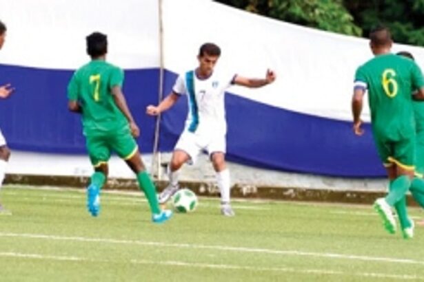 Brian’s brace helps Salgaocar sink Corps of Signals