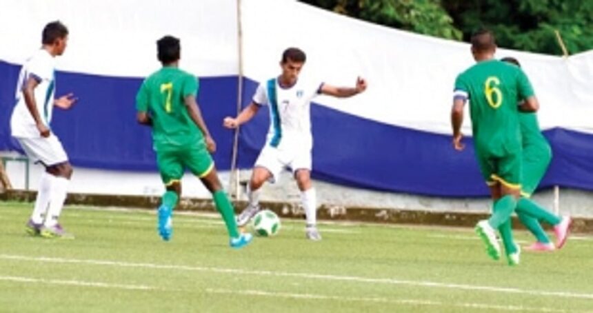 Brian’s brace helps Salgaocar sink Corps of Signals