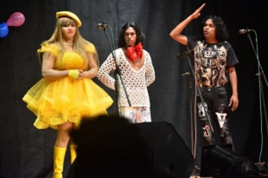 Bringing joy through laughter on stage