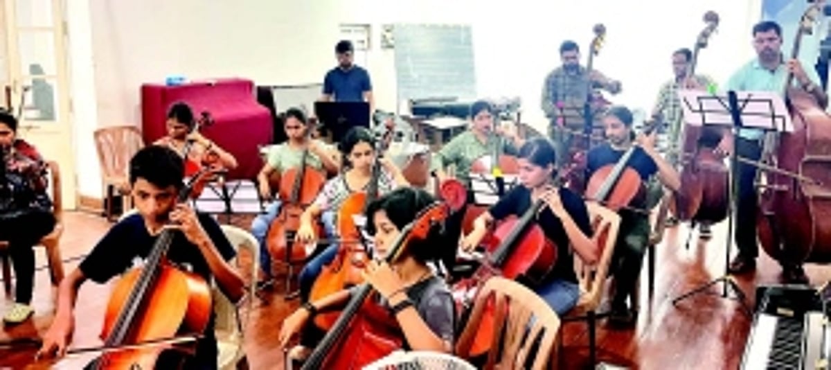 Bringing musical brilliance to the stage with Kala Academy Symphony Orchestra