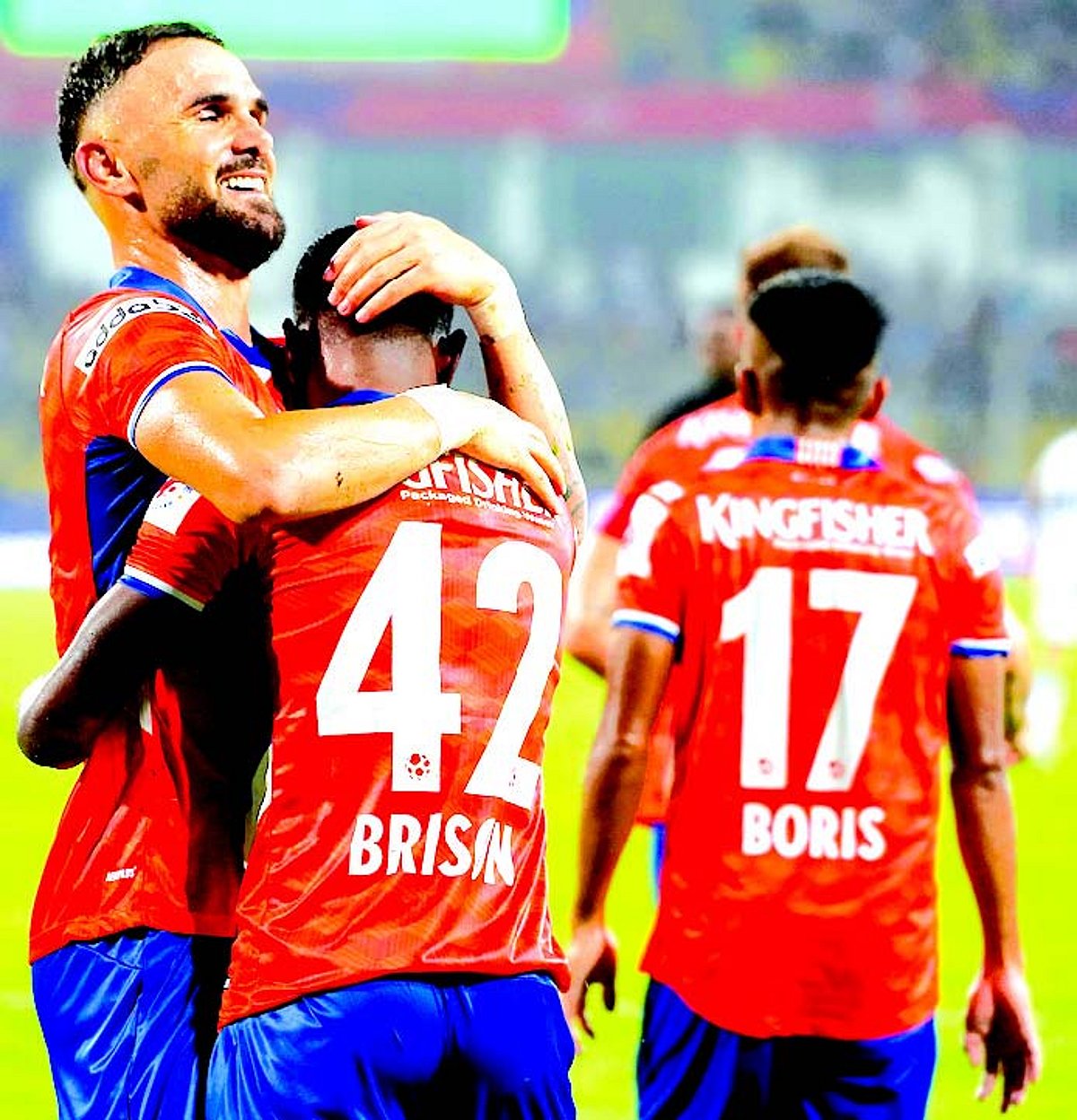 Brison leads the Gaurs charge