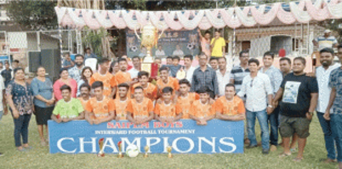Brothers of Orda lift Saipem Boys football trophy
