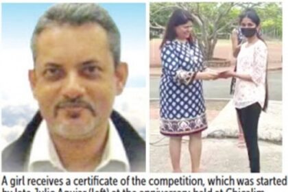 Brushstrokes of a people’s movement underline Julio Aguiar’s  life of giving for Goa