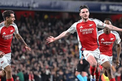 Bukayo Saka and Gabriel Martinelli star as Arsenal thump Spanish giants Real Madrid in Champions League quarterfinal