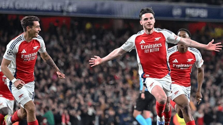 Bukayo Saka and Gabriel Martinelli star as Arsenal thump Spanish giants Real Madrid in Champions League quarterfinal 1 Bukayo Saka and Gabriel Martinelli star as Arsenal thump Spanish giants Real Madrid in Champions League quarterfinal