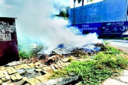 Burning of waste in public spaces continues in MMC’s jurisdiction