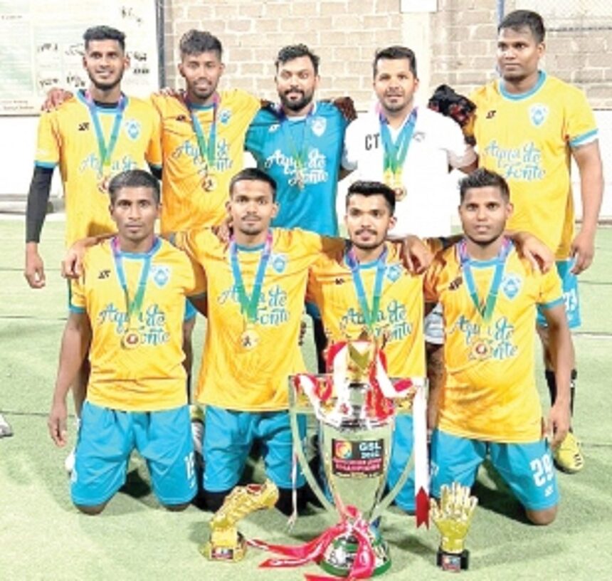CAC Panjim lift maiden GSL Cup