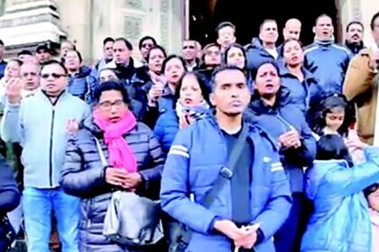 CANDLES IN CALANGUTE, PROTESTS IN PARIS