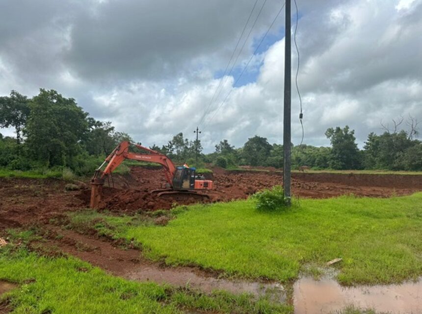 CASINO IN DHARGAL? Congress alleges hill cutting for casino in Dhargal