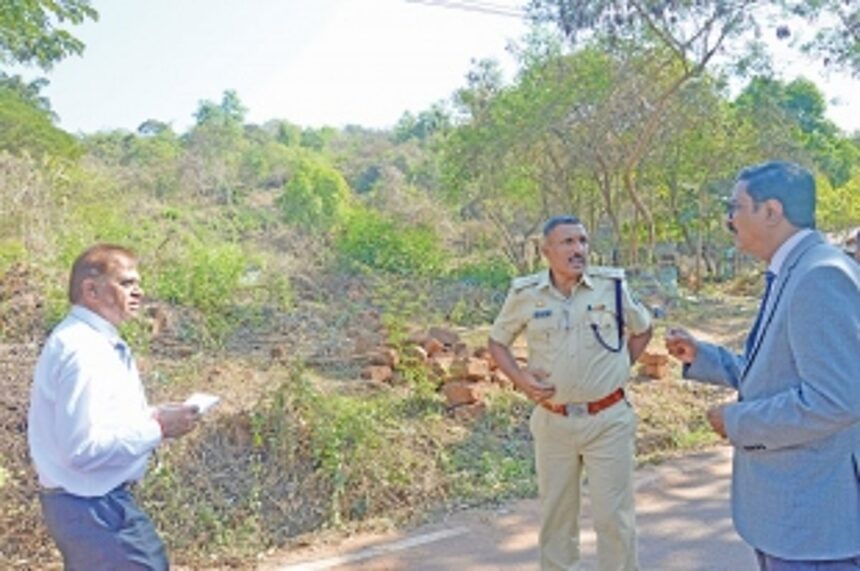 CATCHING THE  LAND SHARKS