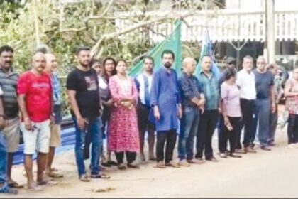 CCF holds protest to demand replanting of banyan tree