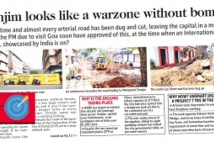 CCP mayor apologises for poor road condition