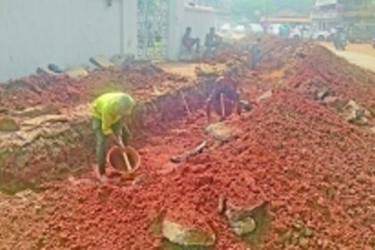 CCP starts digging again near St Inez cemetery