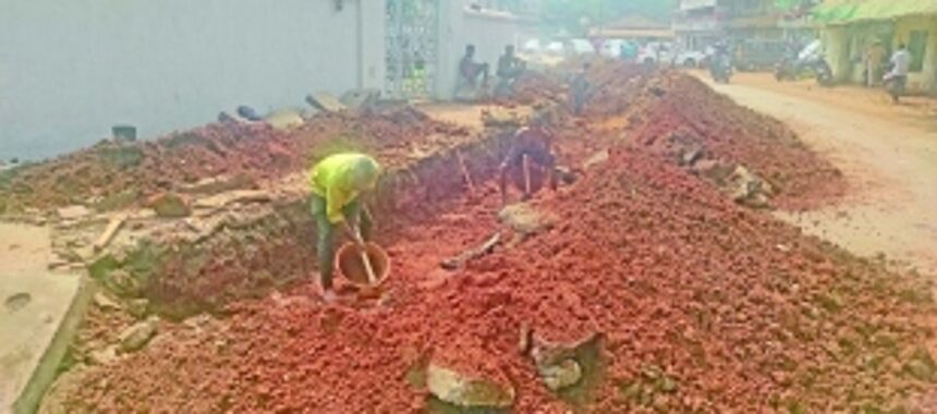 CCP starts digging again near St Inez cemetery