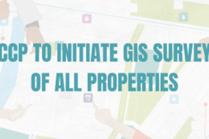 CCP to initiate GIS survey of all properties