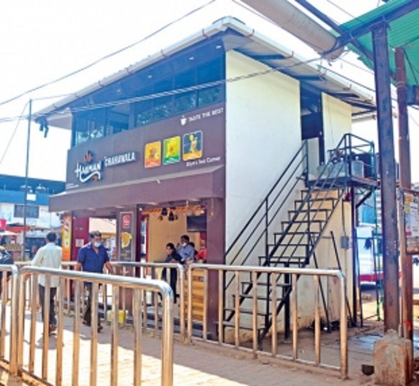 CCP withdraws licence given to tea stall at Panjim KTC bus terminus