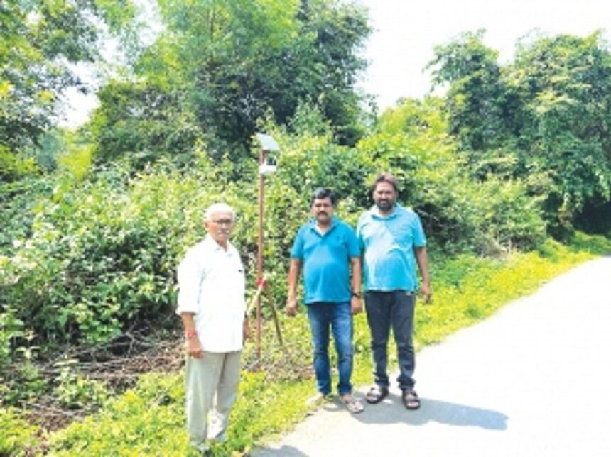 CCTVs installed in Pissurlem to combat dumping of garbage