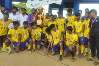 CES College Cuncolim Defeats Sanquelim 2–1 to Win 2nd Inter-College Football Tournament