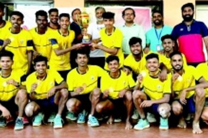 CES College, Quepem Govt College excel in Kho-Kho Inter-Collegiate Championship