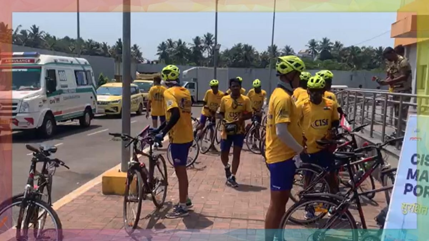 CISF Launches Historic Cycling Expedition to Promote Coastal Security and National Prosperity