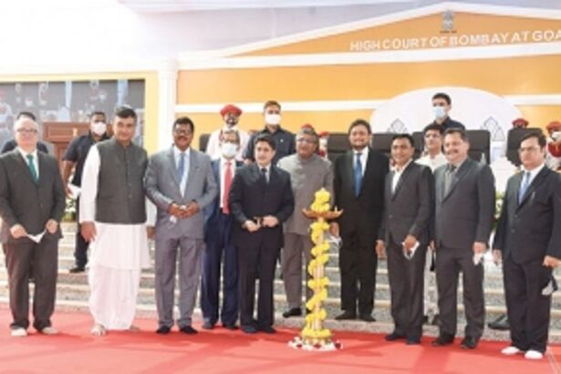 CJI Bobde inaugurates  High Court building at Porvorim